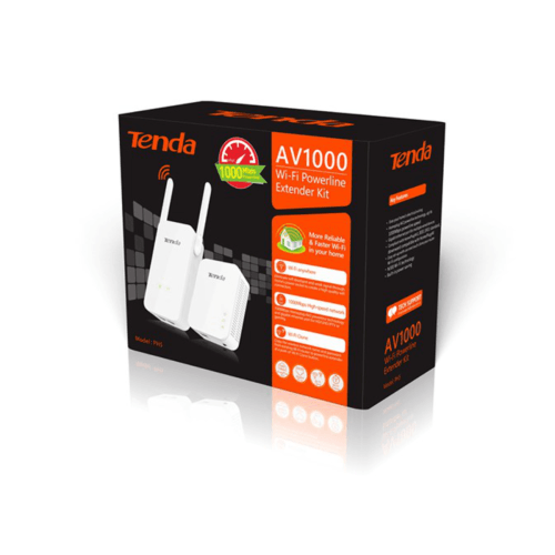 Tenda Kit 2 powerline AV1000 Gigabit + Wi-Fi 300