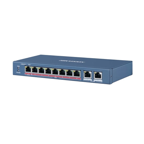 Hikvision 8 Port L2 Unmanaged 10/100 POE Switch I DS-3E0310HP-E