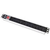 Switchcom Distribution Aluminium Rack Mount PDU - 6 Way | CAB-PDU-6